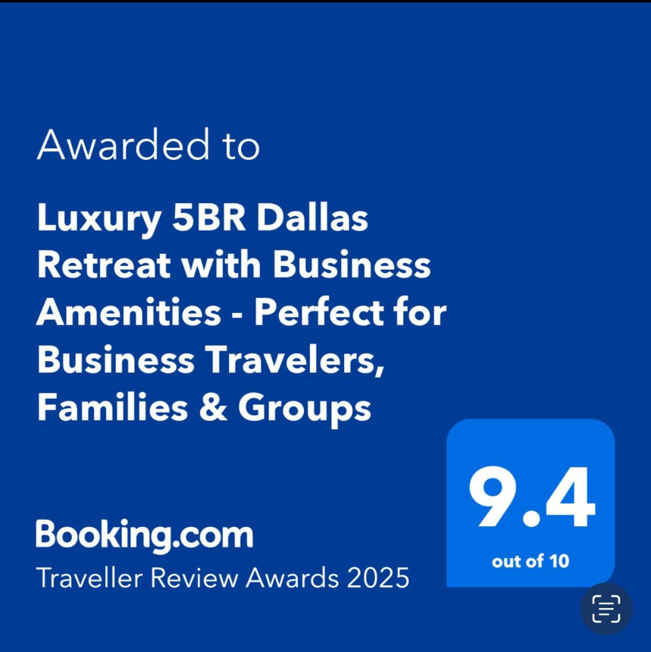 Luxury 5Br Dallas Retreat With Business Amenities - Perfect For Business Travelers, Families & Groups Exterior foto